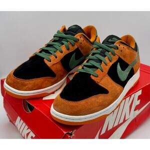 Nike Dunk Low SP Ceramic Ugly Duckling Sz 11 Orange Black DA1469-001 # 365